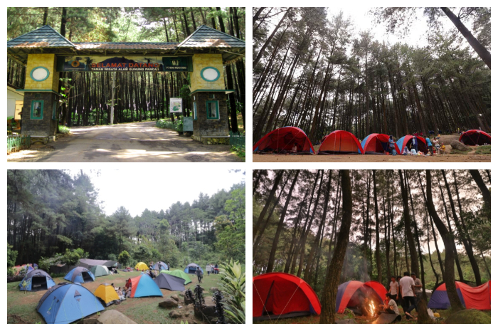 Taman Wisata Gunung Pancar, yang berada di Desa Karang Tengah, Kecamatan Babakan Madang, Kabupaten Bogor, Jawa Barat.