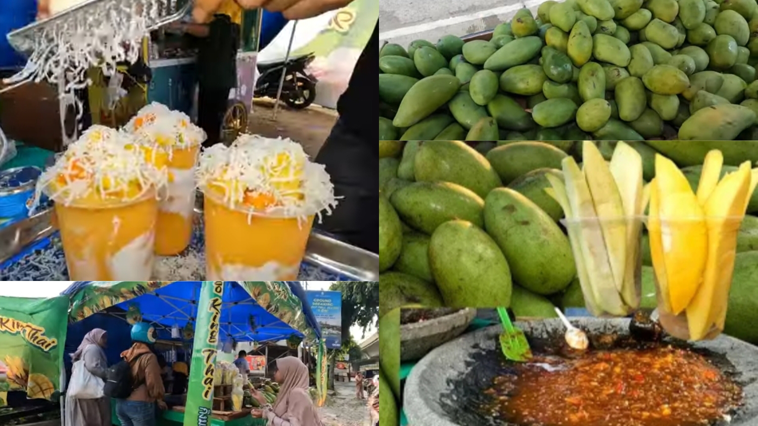 Mango King Thai yang berlokasi di Jl. Sholeh Iskandar, Kelurahan Kedungbadak, Kecamatan Tanah Sereal, Kota Bogor, Jawa Barat.