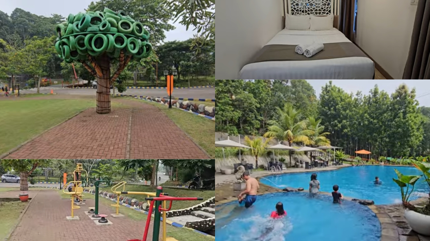 Wisata JSI Resort Megamendung cocok jadi tempat liburan keluarga di Bogor.