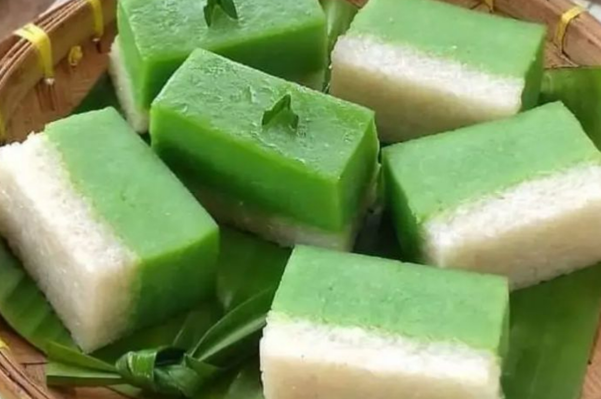 Resep Kue Talam Ketan yang mudah dan enak.