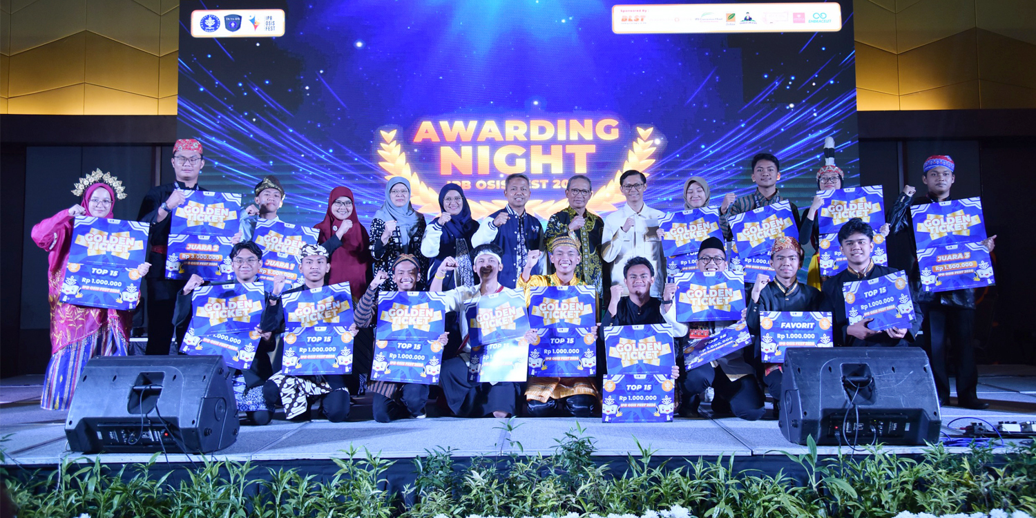 Ini Daftar 15 Nama Ketua Osis yang Dapat Golden Tiket Masuk IPB University Bogor