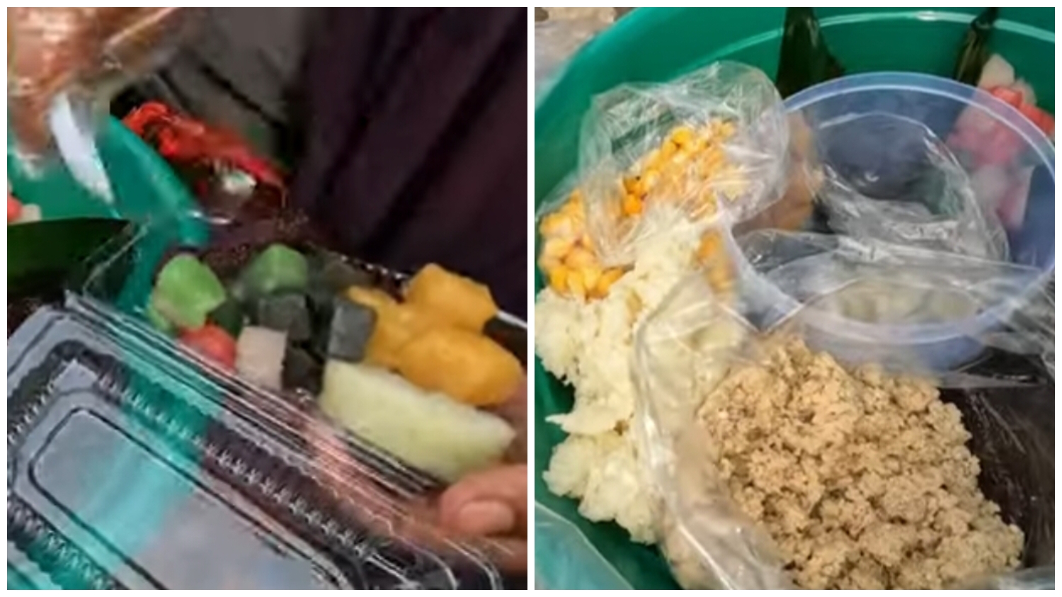 Kuliner tradisional di Stadion Pakansari Bogor, berbagai macam olahan singkong.