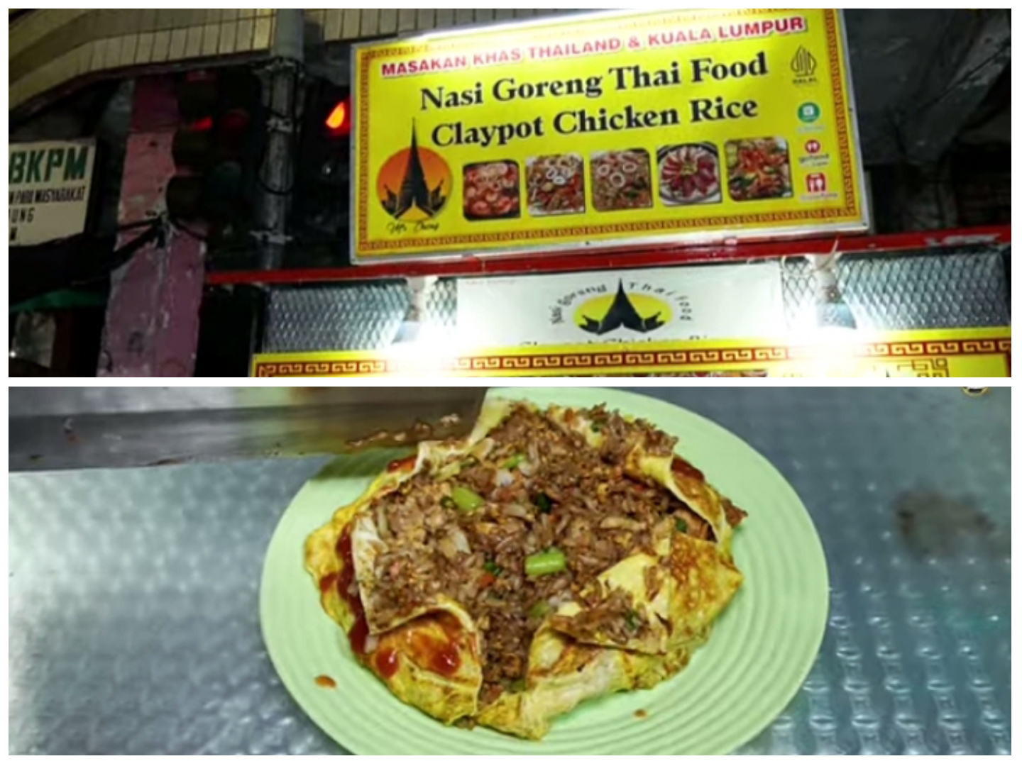 Kuliner Bandung lezat, Nasi Goreng Pattaya.