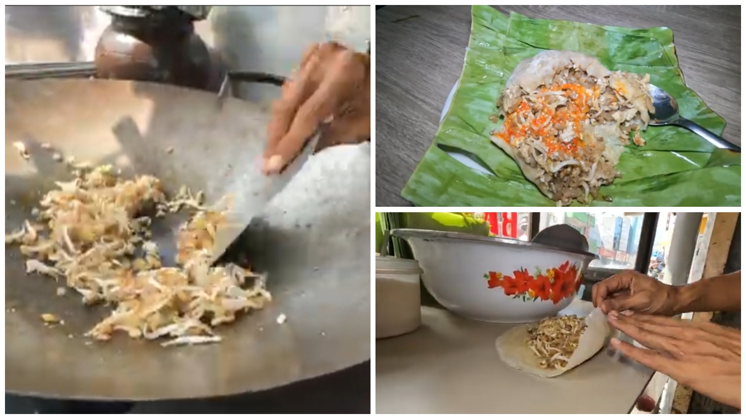 Kuliner lumpia basah legendaris di Suryakencana Bogor.