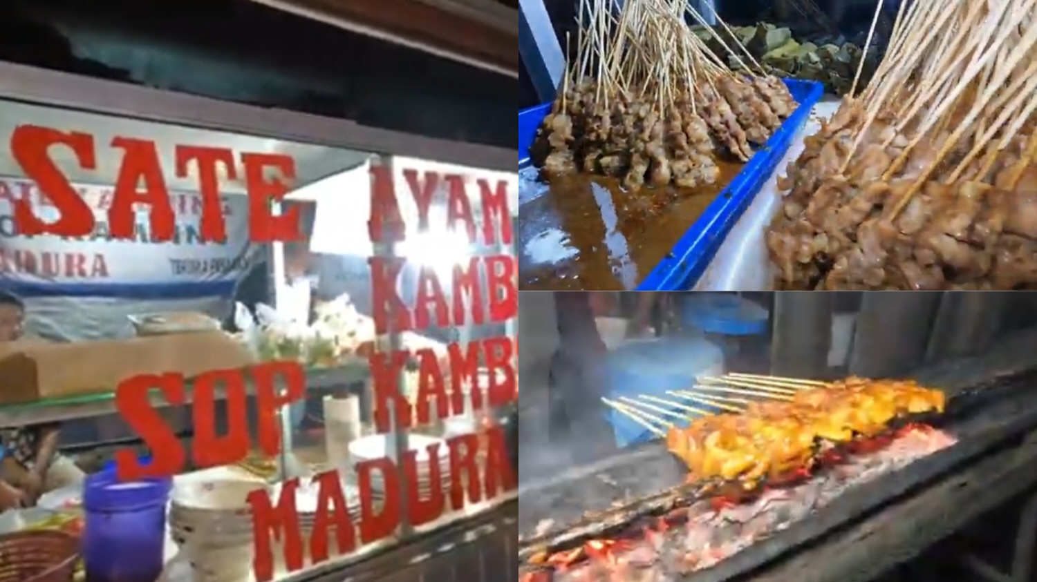 Kuliner Warung Sate Madura Pak Mamat di Bogor ini sudah berdiri sejak tahun 2005.