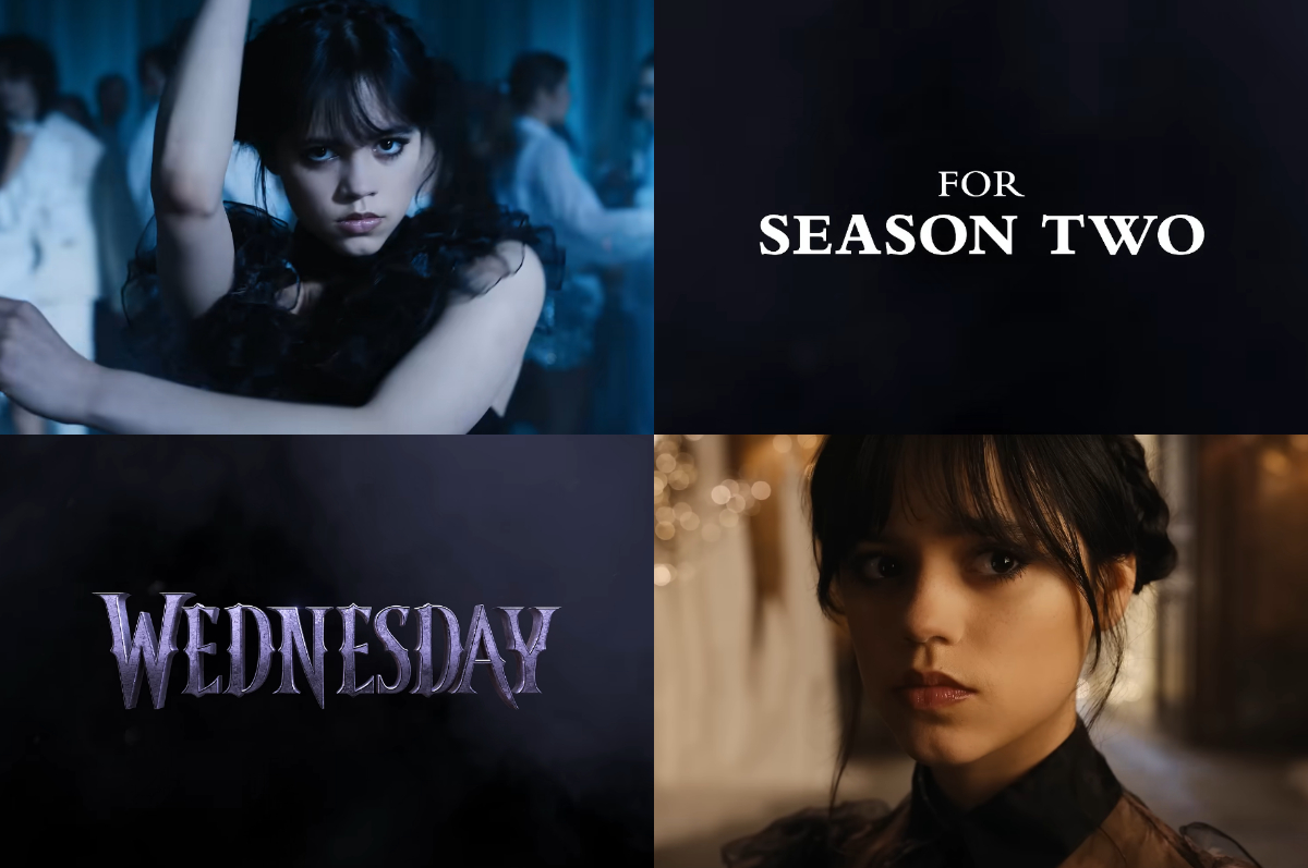 Wednesday season 2 dikabarkan tayang 2025.
