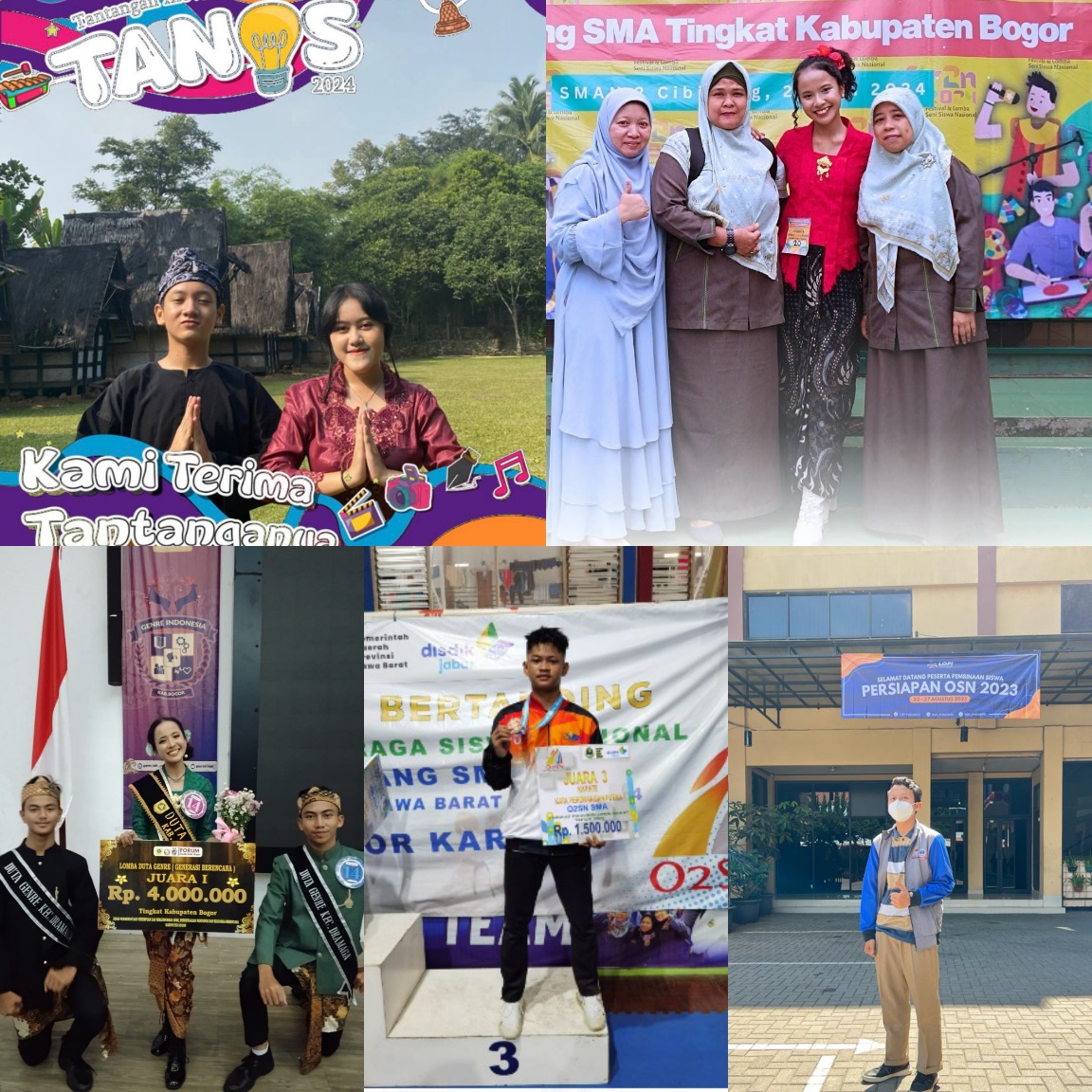 Sejumlah prestasi anak-anak SMAN 1 Dramaga Kabupaten Bogor
