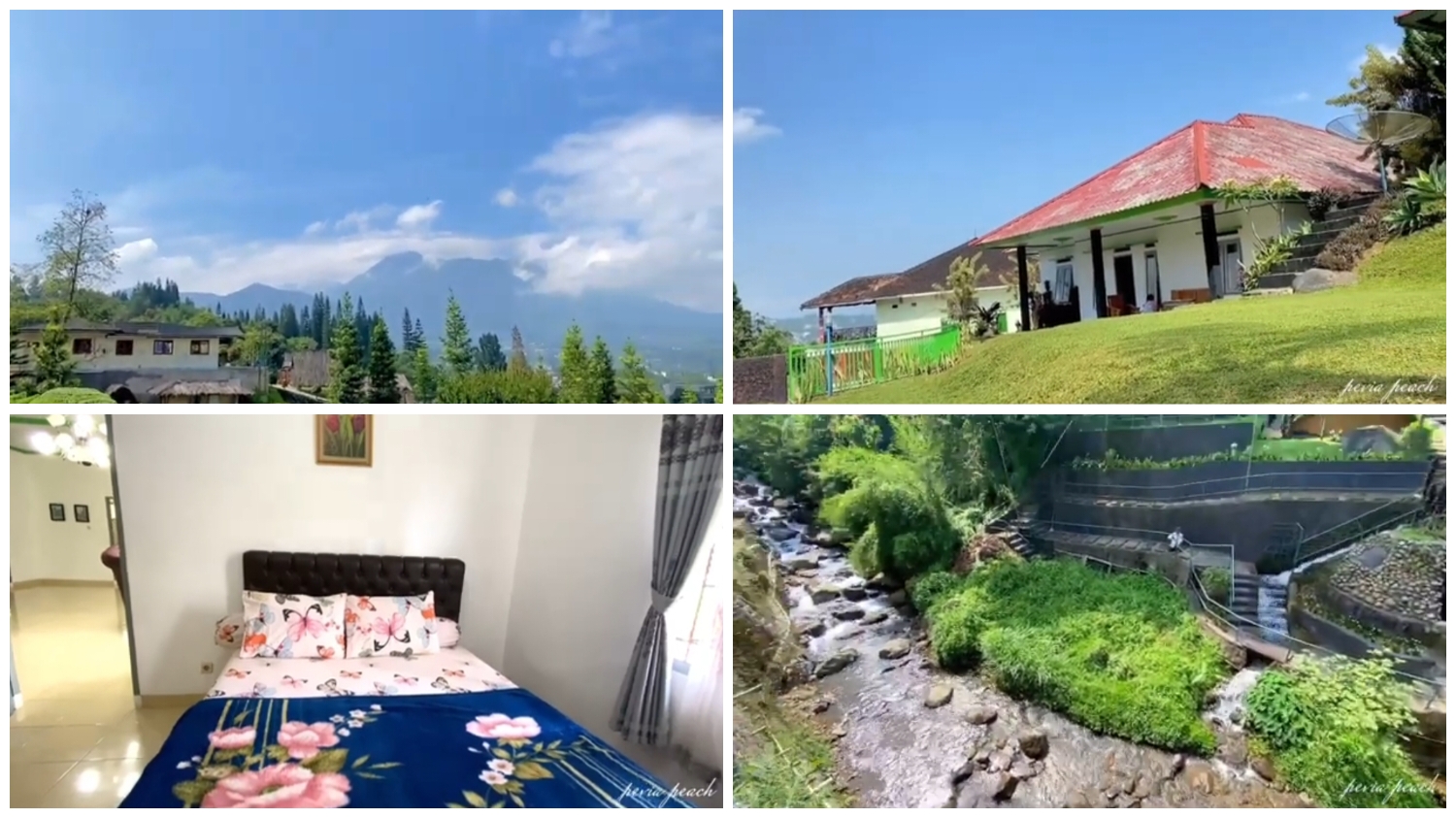 Villa Jaball yang berlokasi di Desa Batu Layang, Kecamatan Cisarua, Kabupaten Bogor.