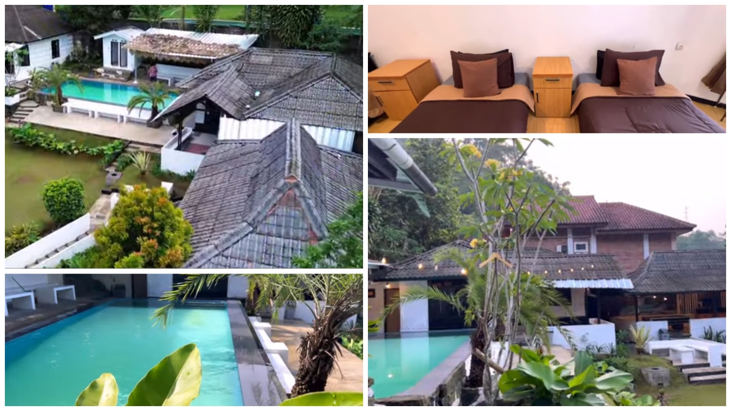Villa Khoo 2 di Megamendung Bogor.