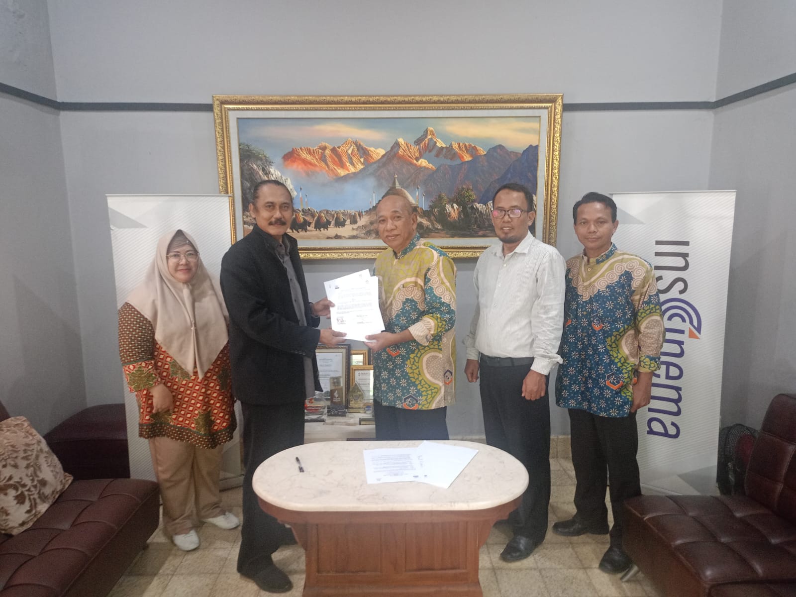 Program Studi Komunikasi Penyiaran Institut Tazkia gandeng LSP InsCinema untuk Program Sertifikasi Mahasiswa