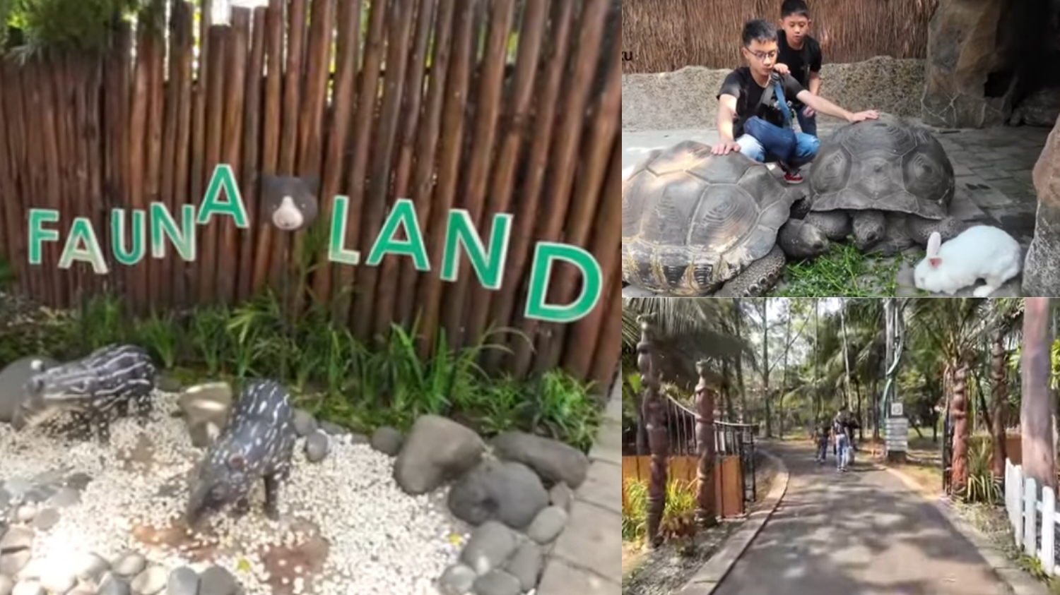Faunaland Ancol yang terletak di kawasan Taman Impian Jaya Ancol, Jakarta Utara.