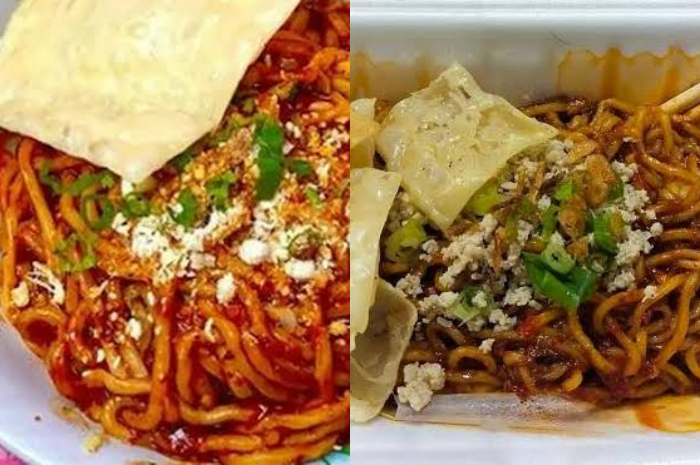 Mie Jebew di Waroeng Ucal Bogor.