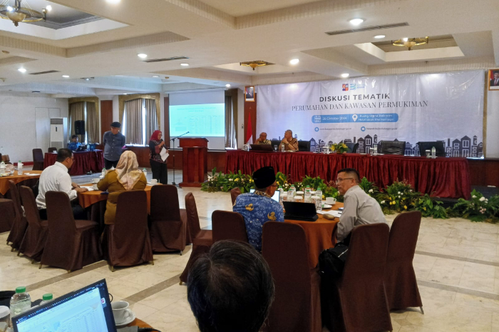 Rapat Tematik PKP yang membahas khusus penataan dan perencanaan PKP di Hotel Salak pada Senin (28/10/2024)