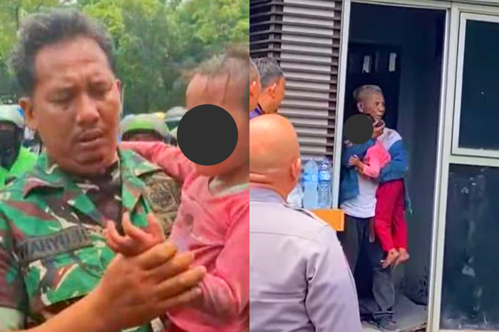 Serda Wahyu selamatkan seorang anak yang disandera.