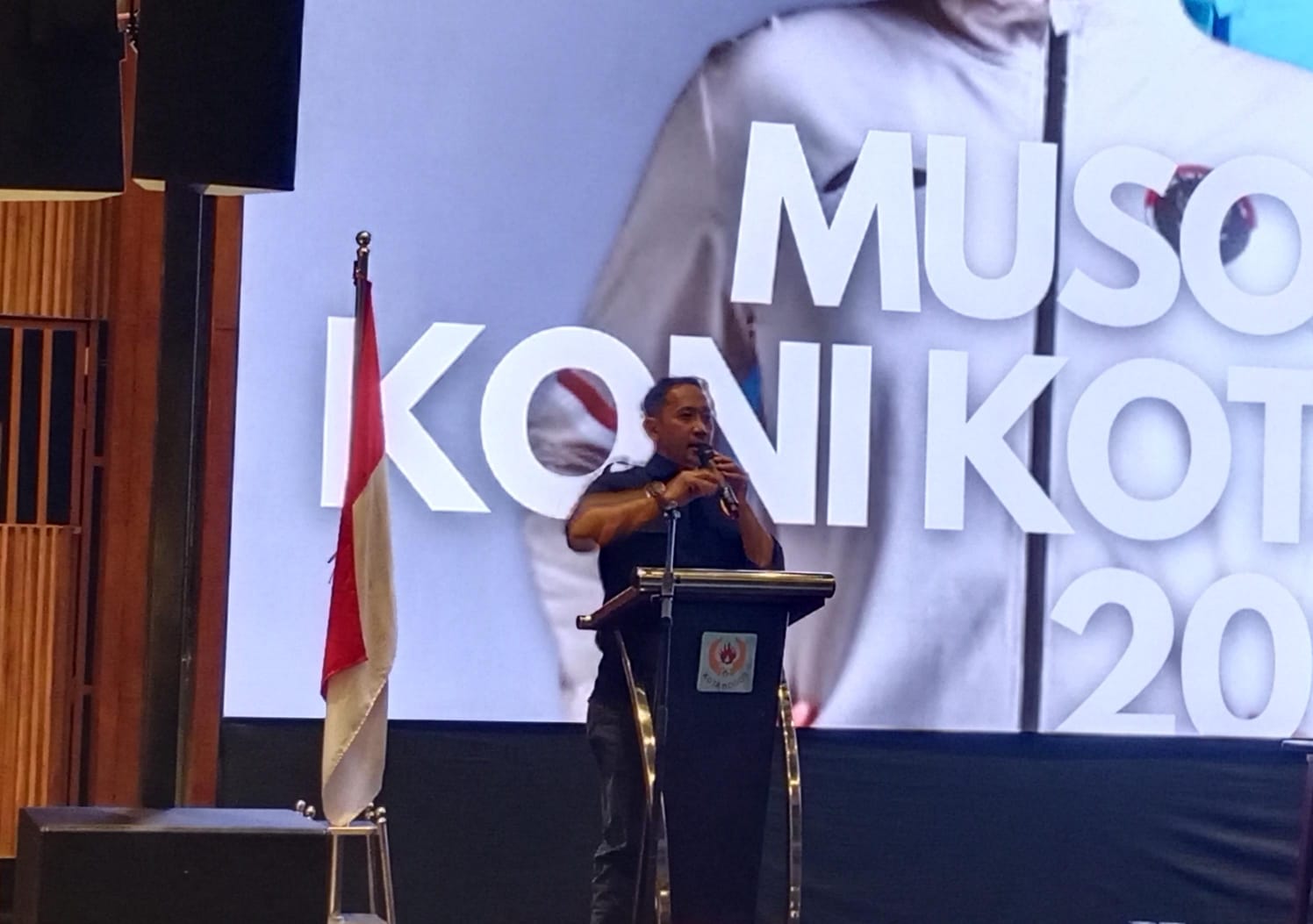 Dedy Sumarna terpilih aklamasi sebagai  Ketua KONI Kota Bogor periode 2024-2028.