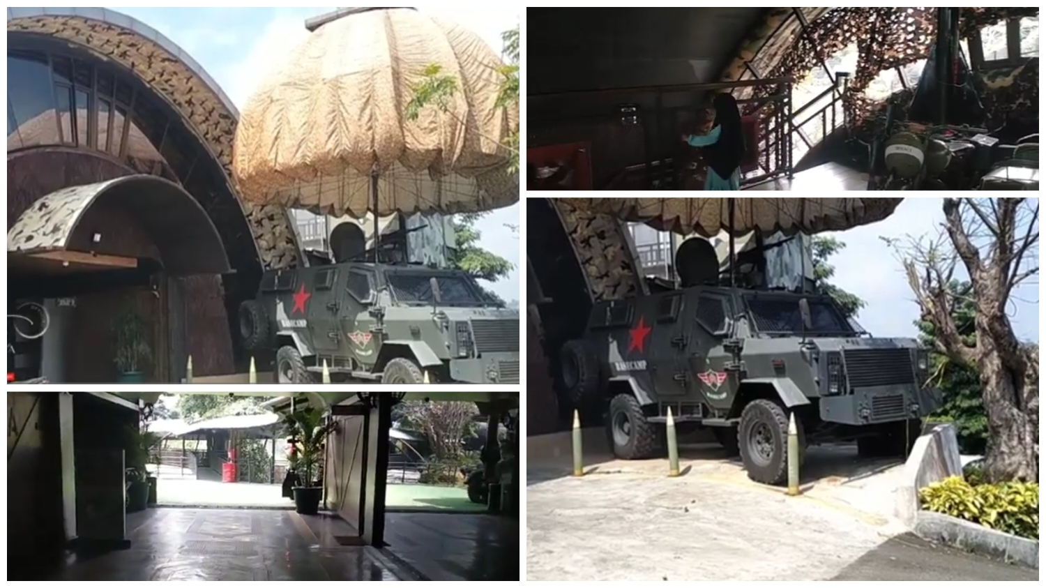 Wisata Basecamp Military Lifestyle milik Dewi Perssik.