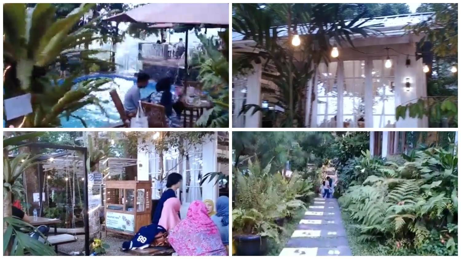 Nongki santai di Sevenpine Kitchen Bogor.