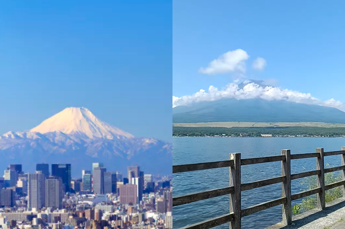 Gunung Fuji di Jepang masih tanpa salju, mencatat periode terlama.