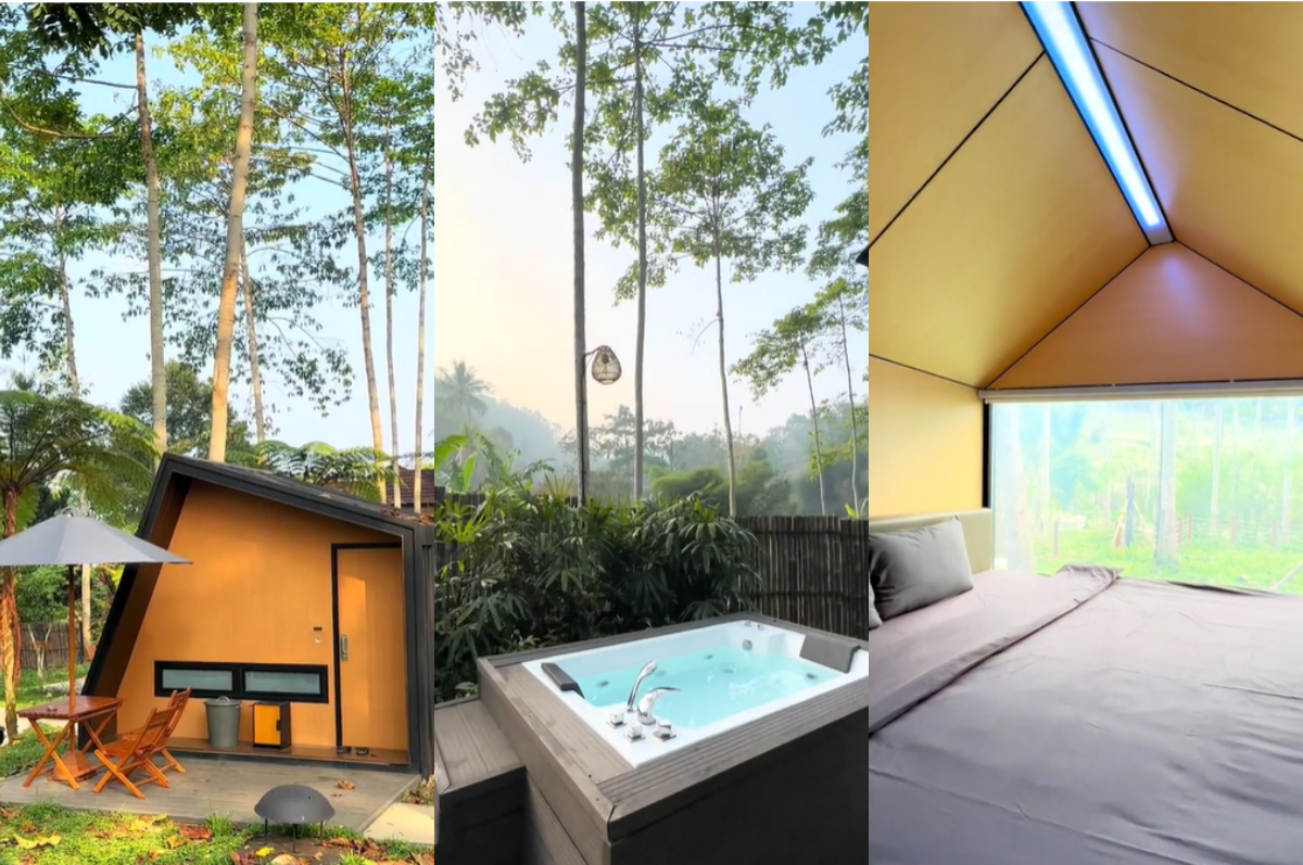 Rekomendasi tempat healing di Bobocabin The Tavia Puncak.