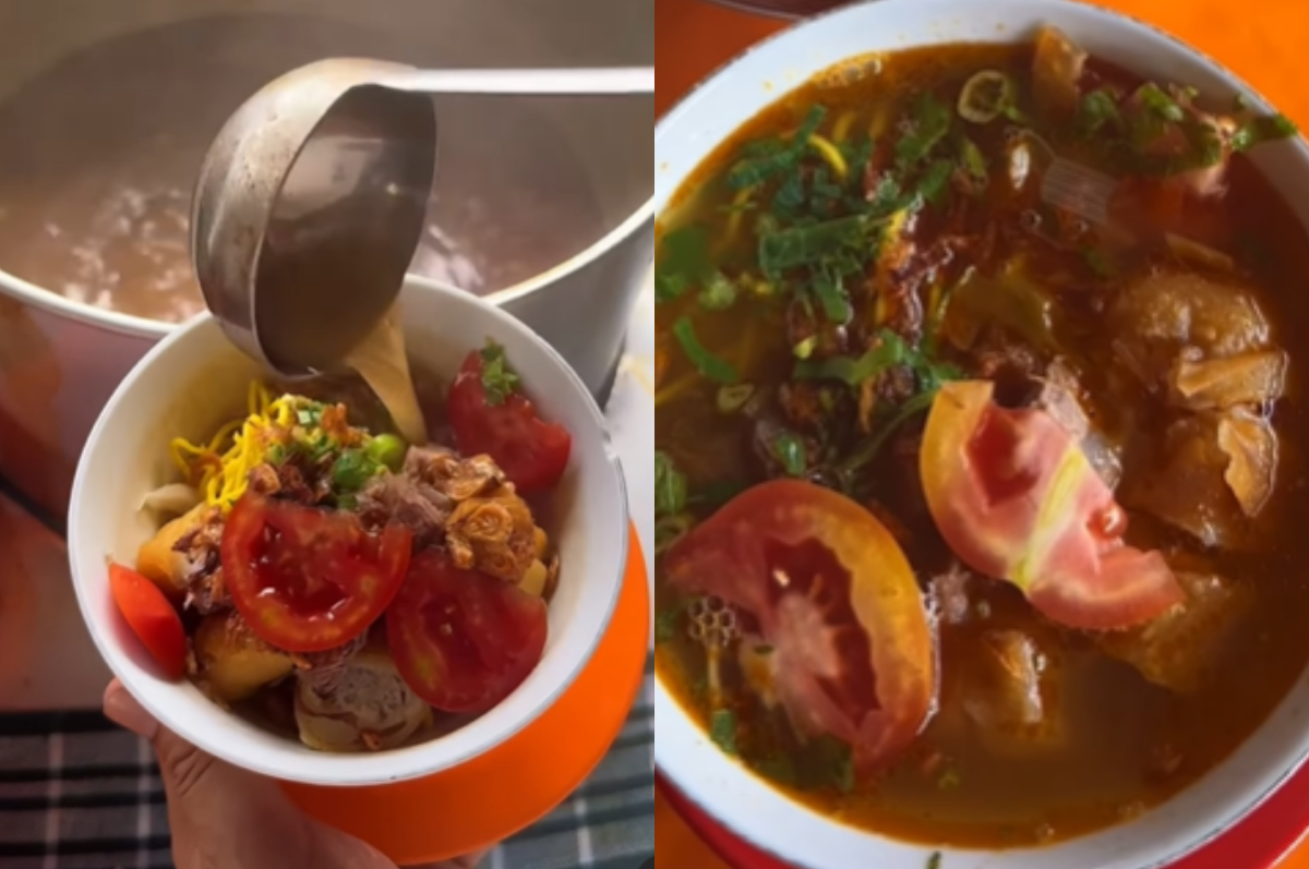 Soto Mie Bang Bule salah satu kuliner legendaris di Bogor.