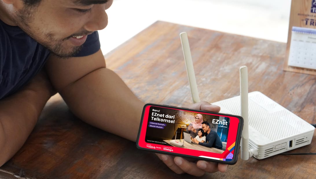 EZnet by Telkomsel, Solusi Internet Rumah yang Murah dan Mudah Untuk Semua