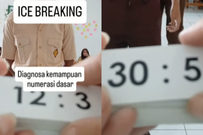 Guru membagikan video saat siswa belum bisa menghitung perkalian dasar viral di media sosial.