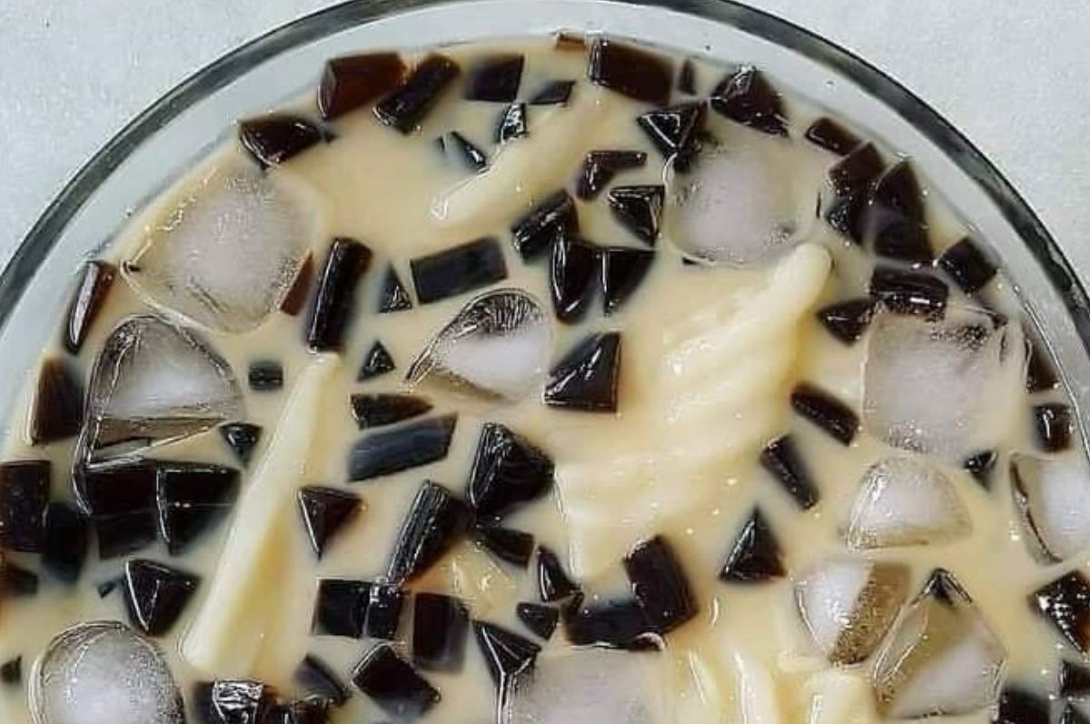 Resep Es Cincau Susu.