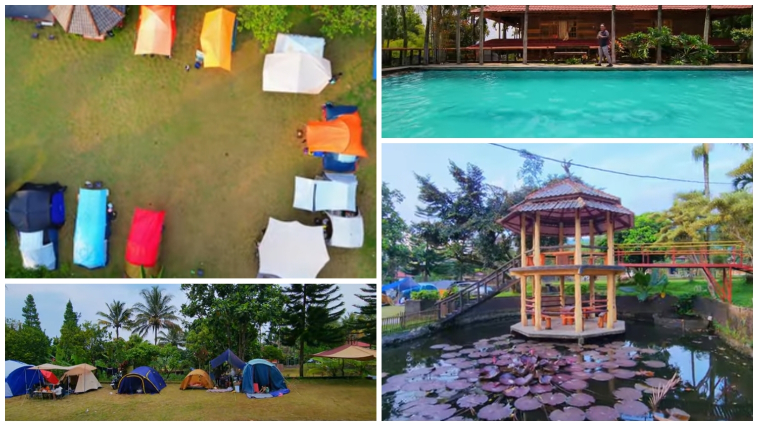 Aries Camp yang terletak di Kecamatan Megamendung, Kabupaten Bogor, Jawa Barat.
