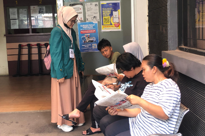 Survei Pilkada 2024 di Kantor Kecamatan Tanah Sareal Kota Bogor