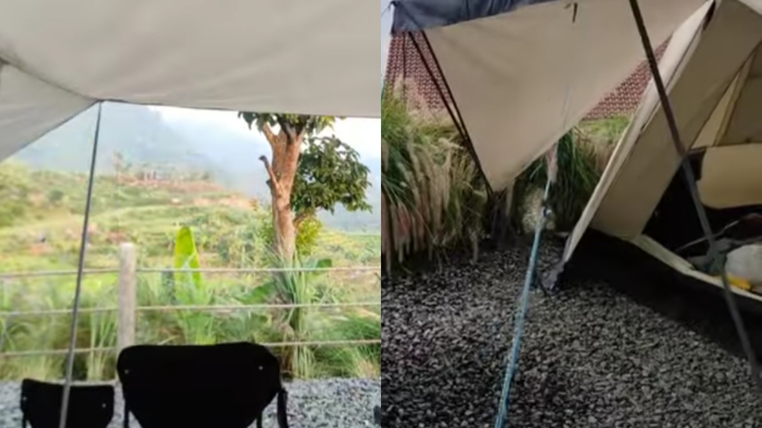 Private camp di Juan Village Bogor.