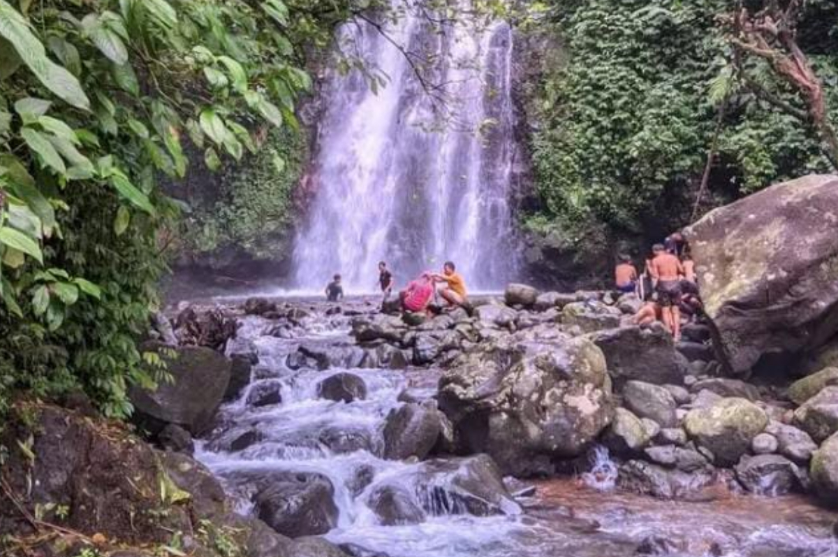 Wisata Curug Ciampea Bogor.