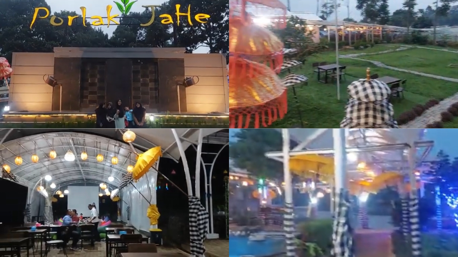 Porlak Jahe Camp & Resto, yang berlokasi di Kawasan wisata Pancawati, Kabupaten Bogor.