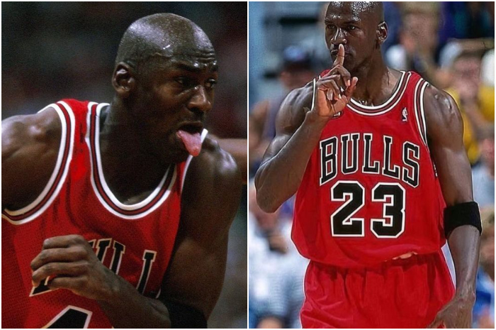 Michael Jordan saat bermain&nbsp;untuk Chicago Bulls