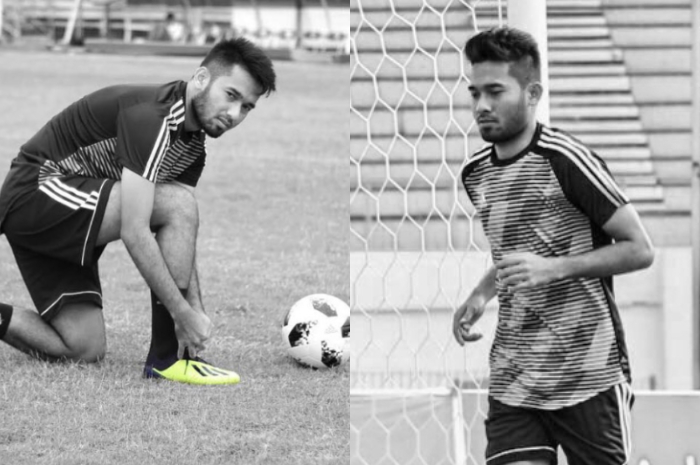 Syakir Sulaiman saat berada di lapangan sepakbola.