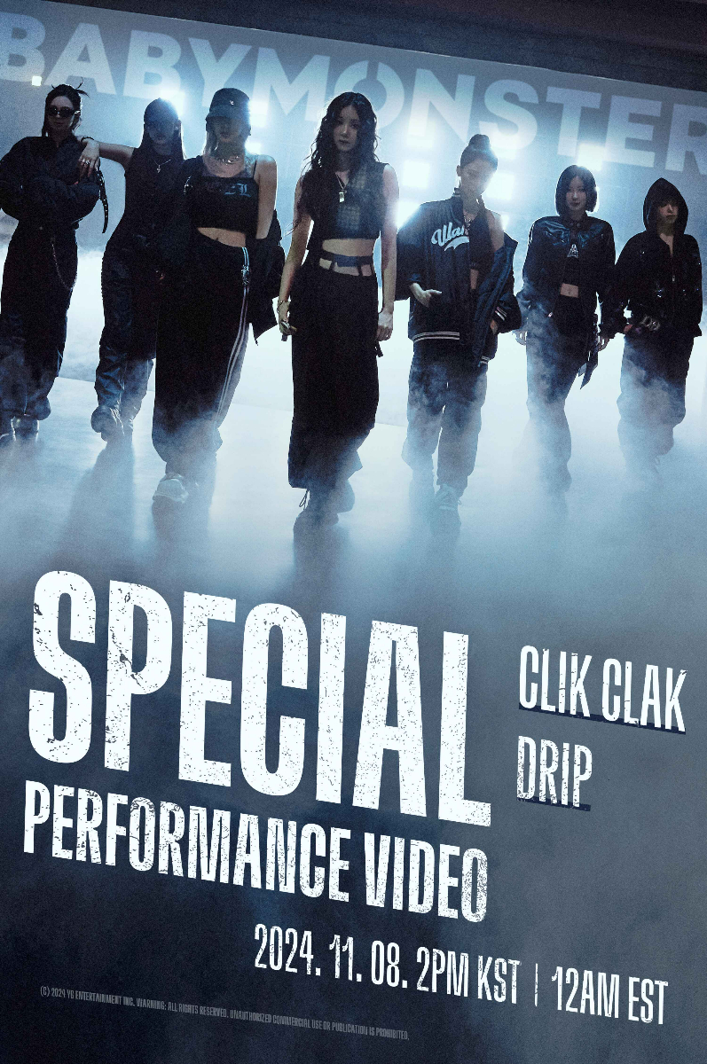 Special performance video BABYMONSTER CLIK CLAK and DRIP.