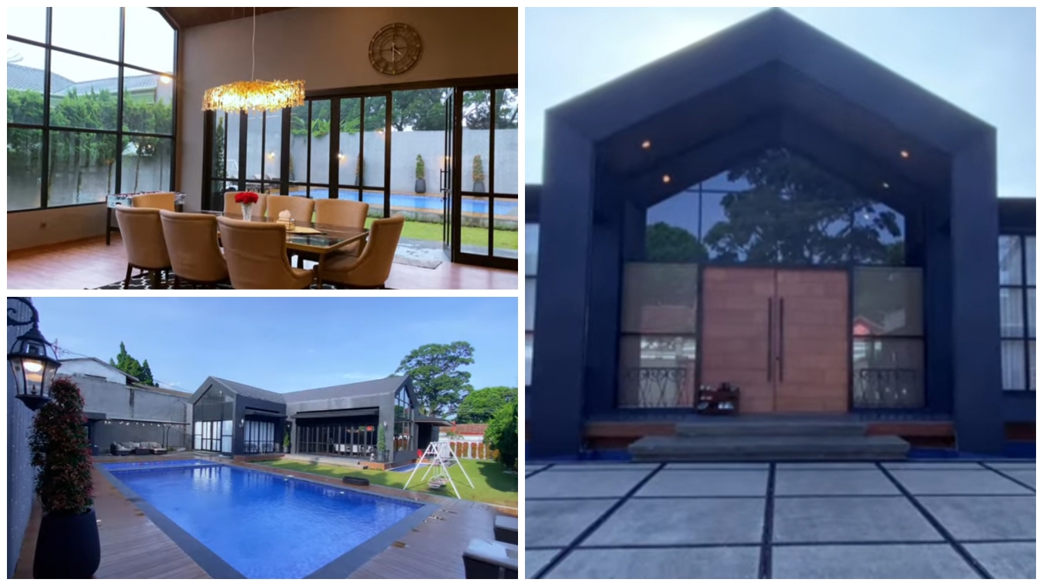Staycation mewah bersama keluarga di Villa De Black Challet Bogor.