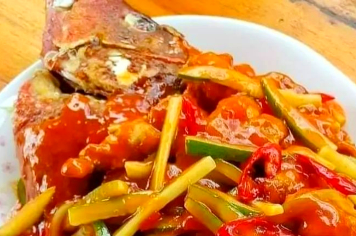 Resep Kakap Asam Manis.