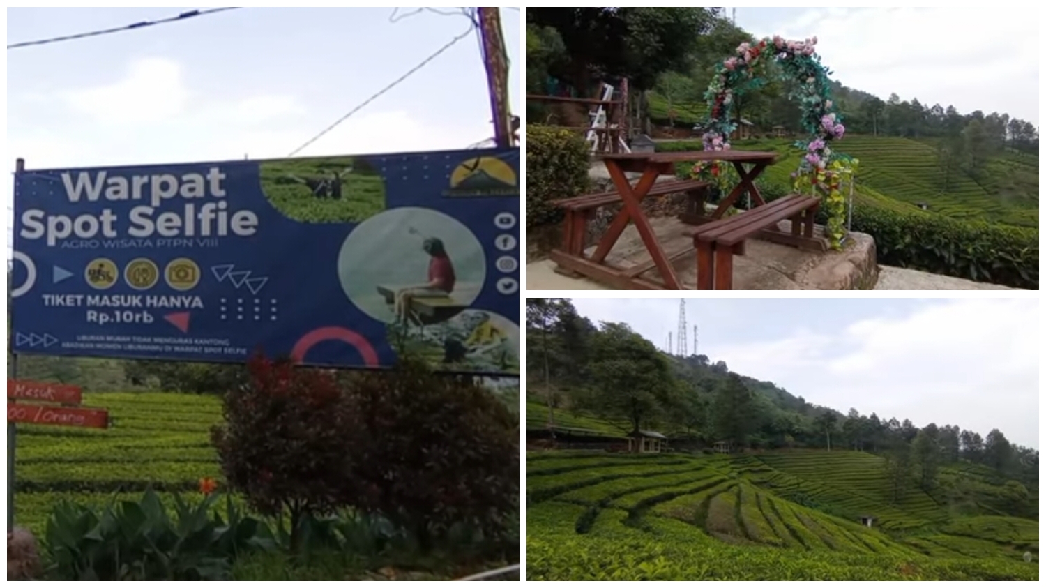 Wisata Warpat Puncak Bogor.