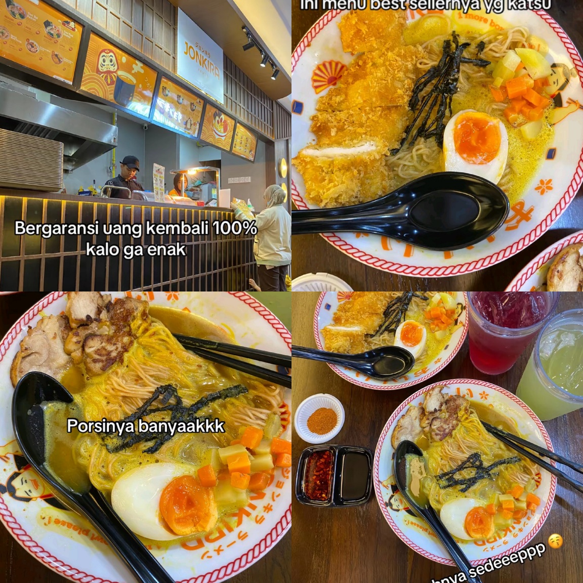Jonkira Ramen yang baru sebulan buka di Bogor