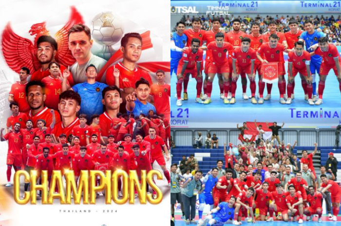 Timnas fustsal Indonesia mengalahkan Vietnam dengan skor 2-0 pada final Piala AFF Futsal 2024, Minggu (10/11/2024) malam.