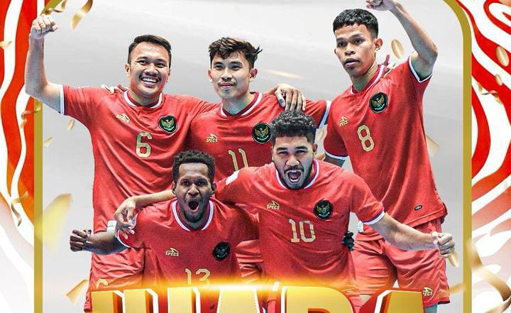 Timnas Futsal Indonesia raih gelar juara ASEAN Futsal Championship 2024 usai kandaskan Vietnam 2-0.