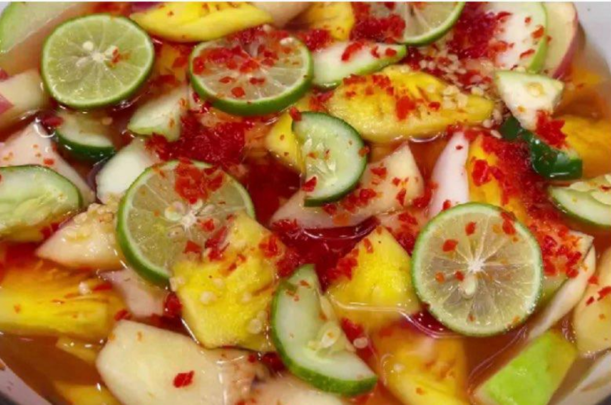 Resep asinan buah Bogor.