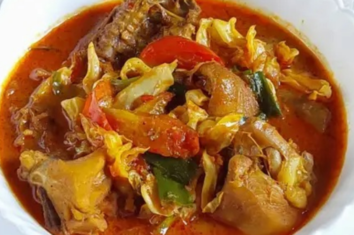 Resep tongseng ayam.