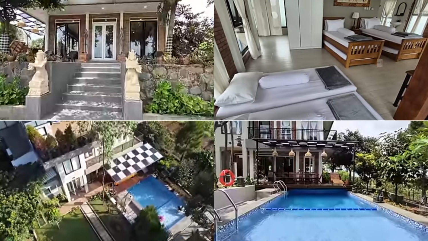 Villa Arum Dalu rekomendasi penginapan ala Bali di Bogor.