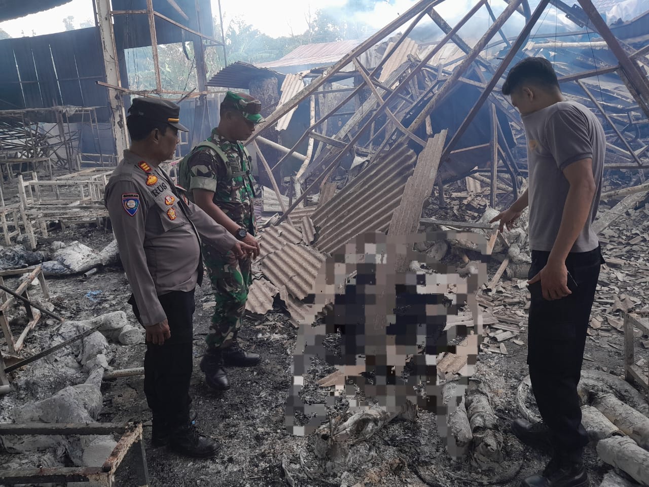 Kebakaran gudang di Caringin, Kabupaten Bogor