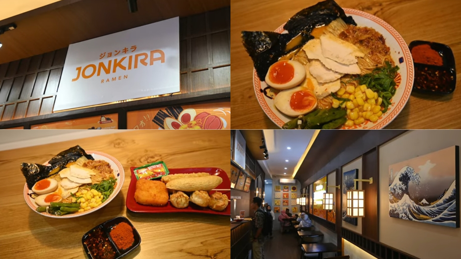Jonkira Ramen yang berlokasi di Jl. Raya Pajajaran No.80 Kel, RT.01/RW.11, Kelurahan Bantarjati, Kecamatan Bogor Utara, Kota Bogor, Jawa Barat 16153.