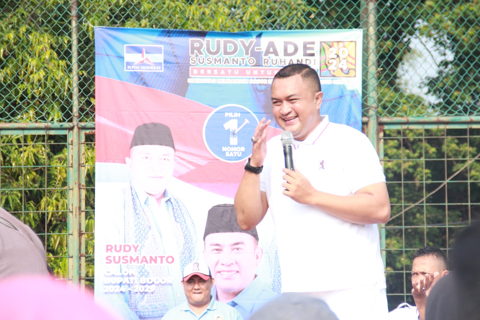 Calon Bupati Bogor, Rudy Susmanto.