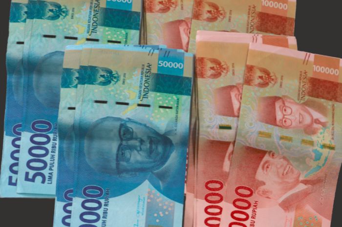 Ilustrasi uang bansos.