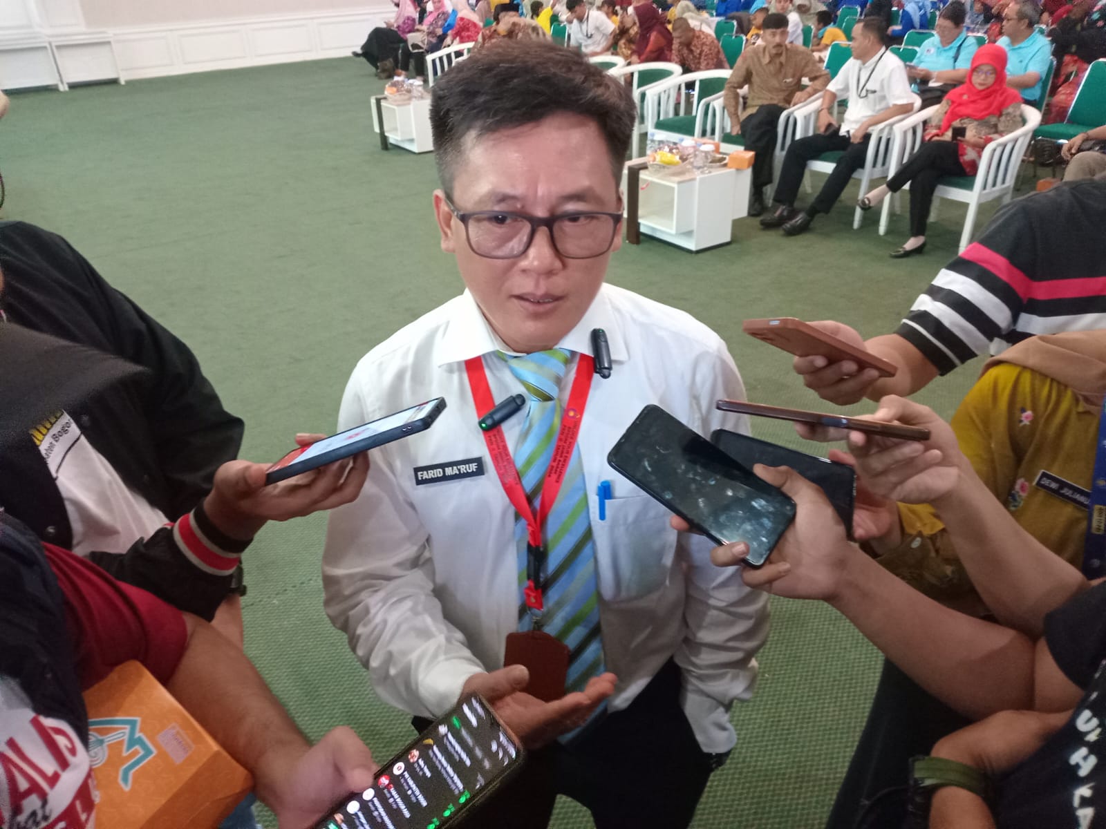 Kepala Dinsos Kabupaten Bogor Farid Ma