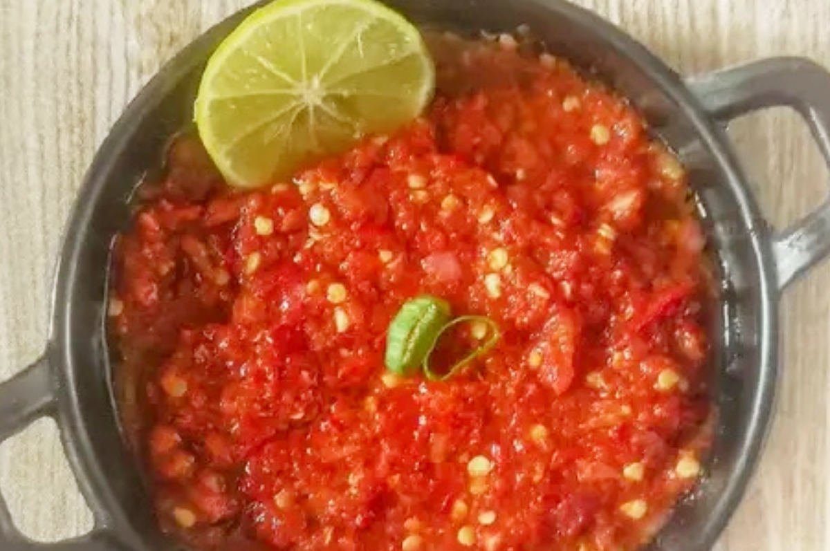 Resep Sambal Seruit khas Lampung.